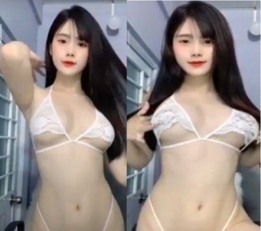 Ngoc กระต่ายช่วยตัวเองด้วยหีที่ไหลเหมือนลำธาร
