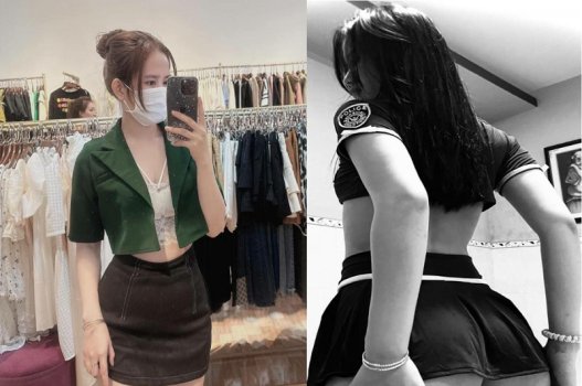 ไอดอล Tiktok เซ็กซี่ต่อหน้าเลนส์แฟนของเธอ